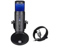 TROPRO USB-C RGB Cardioid Computer Microphone w/ 3.5mm Headphone Port for PC Laptop Desktop Podcasting Gaming Gaming Microphone... 