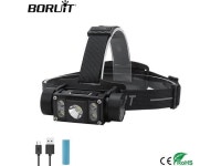 BORUiT B50 LED Headlamp XM-L2+4*XP-G2 Max.6000LM Headlight 21700/18650 TYPE-C Rechargeable Head Torch Camping Hunting Flashlight... 