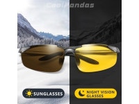 CoolPandas Aluminum Photochromic Polarized Sunglasses Men Driving Glasses Women Day Night Driver Goggles Oculos De Sol Masculino... 
