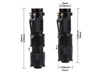 Rechargeable UV Flashlight 5W Detect Scorpion Insect Tracking Forensic Class Special Purpose Industries Ultra Violet Light... 