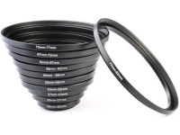 Step Up Rings,K&F Concept Metal 11pcs Stepping Adapter Ring Kit Including(26-30mm,30-37mm,37-43mm, 43-52mm,52-55mm,55-58mm,58... 