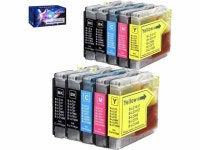Magenta, 2 Yellow, 10-Pack) - Newegg.ca BAALAND Compatible LC51 LC-51 Ink for Brother MFC-240c 230C MFC-885c MFC-465cn MFC-5860CN... 