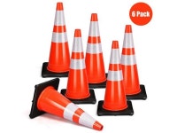 Bubble 6Pcs 28 PVC Fluorescent Reflective Road Parking Cones - Newegg.com Bubble 6Pcs 28" PVC Fluorescent Reflective Road... 