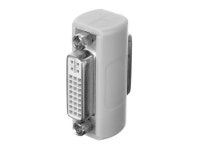 Jimier DVI 24 5 Female to DVI 24 5 Female Video Converter Adapter Coupler 180D Straight - Newegg.com