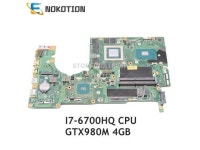 for ACER Predator G9-591 Laptop motherboard P5NCN P7NCN NBQ0211003 NB.Q0211.003 GTX980M 4G GDDR5 SR2FQ I7-6700HQ 2.6ghz - Newegg.com
