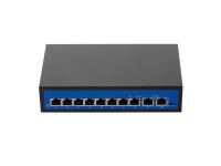 2BZDN-X 8+2 POE Switch 8 Ethernet Port 2 Uplink Ethernet Port 2.0Gbps  for IP Camera Wireless AP EU Plug - Newegg.com