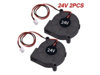 2pcs 5015 Cooling Fan 50x50x15mm 24V Brushless Fan Blower Fan 2-Pin Connector for 3D Printer Parts - Newegg.com
