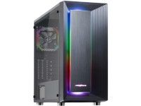 ABKONCORE C510S ATX Mid-Tower PC Gaming Case with Pre-Installed 120mm ARGB Fans, Full Side Tempered Glass, Front Square ARGB LED... 