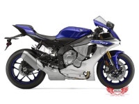 VITCIK Motorcycle Decals Sticker for Yamaha YZF-1000 R1 2015 2016 YZF 1000 R1 15 16 Motorbike Racing FairingDecal (Blue & White)... 