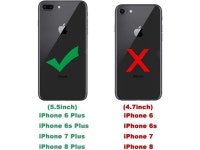 2Pack] Military Grade Phone Case with Car Mount Ring Kickstand for Apple iPhone 8/7/6/6s Plus Black - Newegg.com