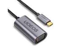 USB C to VGA Cable Adapter uoeos USB 3.1 VGA Adapter (Male to Female) Convert Thunderbolt 3Compatible with MacBook Air/iPad Pro... 