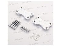 H2702- Chrome Fender to Fork Adapter Mount Bracket Compatible with 86-14 Harley FLST W/ 21 Wheel - Newegg.com