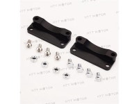 H1725 Black Front Fender Relocator Kit Compatible with 20032013 Harley Touring FLHT FLHR Road King - Newegg.com