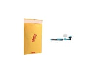 White Menu Home Button Flex Ribbon Cable Replacement Part Compatible for ipad Mini 1 and 2 Model A1432 A1454 A1455 A1489 A1490... 