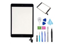 Black Digitizer Repair Kifor iPad Mini 12 A1432 A1489 Touch Screen Digitizer Replacemenwith IC Chip + Home Button + Tools... 