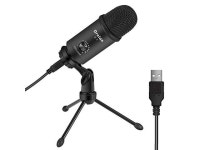 Microphone Condenser desktop Computer Mic 192KHZ24BIT Plug amp Play with Professional Sound Chipset for PC Voice... 