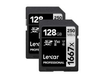 Professional 1667X 128GB 2Pack SDXC UHSII Card LSD128CBNA16672 - Newegg.com
