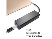 USB C Adapter Compatible with MagSafe 1 LTip Output 45W  Type C Charging Converter Compatible for MacBook Air A11237 A1269 A1270... 