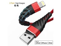 iPhone Charger Cable 6ft for Apple MFi Certified 2 Pack 6 Foot Lightning Cable Fast Charging Cord 10 Feet for iPhone 1111 Pro 11... 