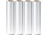 Heavy Duty Shrink Film Roll Clear 4 Pack 2quot Core - Newegg.com Wrap Industrial Strength Extra Thick 17quot x 800 SqFt | 80... 