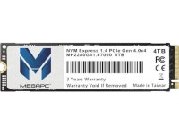 MegaPC PCIe SSD 4TB NVMe M.2 2280 Internal Solid State Hard Drive, Interface PCIe Gen 4.0 x4, Speed Up to 7000 mb/s, Storage and... 
