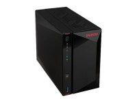Asustor AS5402T 2 Bay NAS Storage, Quad-Core 2.0GHz CPU, 4xM.2 NVMe SSD Slots, 2x2.5GbE Ports, 4GB DDR4 RAM, Gaming Network... 