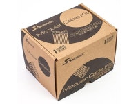 SEASONIC Modular Cable Kit - White, 1 x M/B 24-Pin/ 2x CPU 4+4-Pin, 3 x PCI-E 8-pin, 6 x SATA Interface, Includes Cable Combs... 