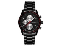 CURREN 8016 Decorative Three Dials Full Steel Quartz Watches Business Style Men Wrist Watch - Newegg.com