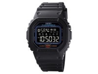 1629 5ATM Waterproof Alarm Outdoor Sport Watch Military Style Pedometer Calorie Tracker bluetooth Smart Watch Black - Newegg.com