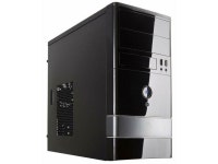 Black Computer PC Case, Micro ATX Mini Tower with Dual Fans - Newegg.com