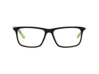 NIKE-5541 012 Rectangle Eyeglasses Matte Black/Electric Green - Newegg.com