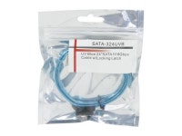 SA SATA-324UVB 2 ft. Serial ATA III SATA III 6Gbps Cable w/Locking Latch - Newegg.com