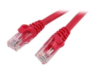 SA C6EB-5R 5 ft. Cat 6 Red Enhanced 550MHz Patch Cables (2 network cables per pack) - Newegg.com