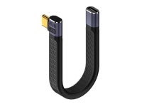 Hannord USB 4.0 40Gbps Thunderbolt 4 Data Sync SSD Cable Male to Female PD 240W 5A Fast Charging USB C to Type C 8K@60Hz USB-C... 