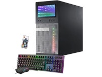 Refurbished: Custom Built Dell Gaming Tower Desktop PC i5 Quad-Core Processor upto 3.4GHz NVIDIA GT 1030 2GB 16GB DDR3 RAM 256GB... 