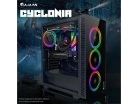 HAJAAN CYCLONIA Gaming Tower PC - Liquid Cooled - Intel Core i5 12400F - GeForce RTX 3060 12GB GDDR6 - 32GB DDR4 - 2TB SSD - Wi... 