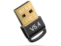 USB Bluetooth 5.4 Adapter for PC Supports Windows 11/10/8.1/7... 4+EDR Bluetooth Dongle Receiver & Transmitter for PC,Laptop... 