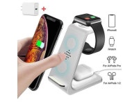 Watch 6 SE 5 4 3 2 Airpods 2Pro iPhone 1212 Pro12 Pro Max 1111 ProX QiCertified Phones - Newegg.com Wireless Charging Stand  3 in... 