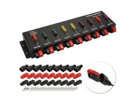 F1008 Horizontal 9 Port 40A Connector Power Splitter Distributor Source Strip 1 Input and 8 Output - Newegg.com