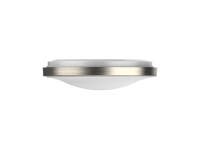 DYMOND LED RING Flush Mount LED Ceiling Light - Dimmable - Brushed Nickel - Selectable 5 way CCT 2700K-3000K- 3500K- 4000K- 5000K... 