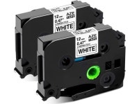 47 Black on White Tape TZe231 TZ Laminated Work with Brother Ptouch Label Makers 1230 1280 1880, 2-Pack - Newegg.com