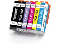 CLI-281XXL, Works for Pixma TS9120 TR8520 TR7520 TS6120 Printer (1 PGBK,1 Black,1 Cyan,1 Magenta,1 Yellow,1 Photo Blue) - Newegg.... 