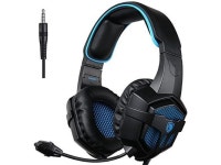 SADES 807 Multi-Platform Gaming Headset for Playstation 4 PS4 PC Computer Games Noise Isolation Bass Surround Stereo Soft... 