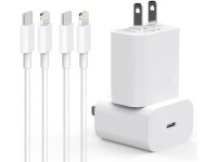 GNUADZ iPhone 13 Charger [Apple MFi Certified] 2-Pack 20W PD USB C Wall Fast Charger with 6FT Type C to Lighting Cable iPhone 13... 
