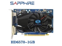 Refurbished: HD6570 1GB For AMD Video Card GPU Radeon HD 6570 GDDR5 128bit Graphics Cards PC Computer Game For Video Cards HDMI... 