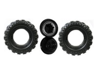 J4394 Blue Jeep Hurricane Replacement Wheel- 2  Pack - Newegg.com