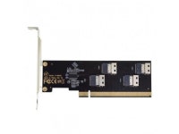 Jimier CY SA-016-4P Four Slimline SFF-8654 4X 4 NVME to PCIE Express 3.0 4.0 Raid Card VROC Raid0 Hyper Adapter - Newegg.com
