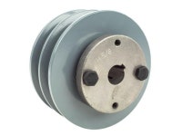 Cast Iron 4 2 Groove Dual Belt B Section 5L Pulley w/ 5/8 Sheave Bushing - Newegg.com Cast Iron 4&#x22; 2 Groove Dual Belt B... 