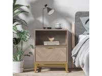 Sofa Table Farmhouse Style Bedside Table with Drawer and Open Shelf End Table for Bedroom,Sofa Couch,Home Office H0054 - Newegg.com