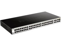 D-Link 52-Port Gigabit Smart Managed Switch | 48 GbE + 4 Combo SFP Ports | L2+ | Static Routing | VLANs | Cable Diagnostics | Web... 